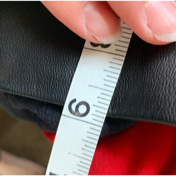 Hugo Boss Black Lambskin Leather Pencil Skirt Womens Size 4 - Picture 9 of 12